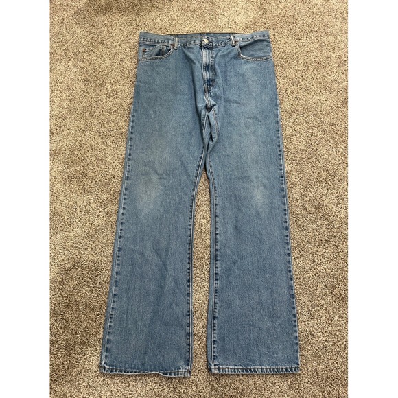 Levi's Other - Levis 517 Bootcut Jeans Mens 38x34 Medium Wash Blue Denim 100% Cotton 517-0217